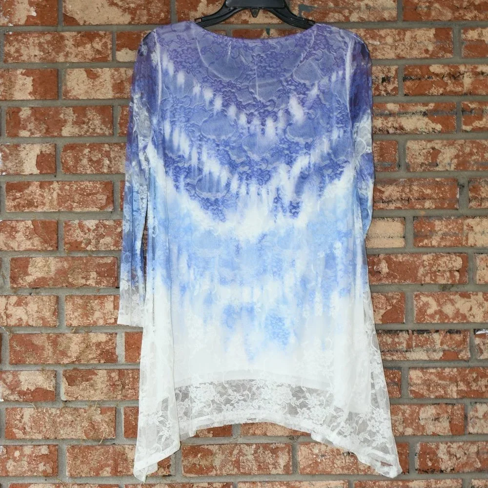 CALSTYLE Multicolored Tunic Top - Picture 4 of 5